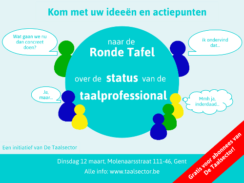 Round Table on the status of the taalprofessional